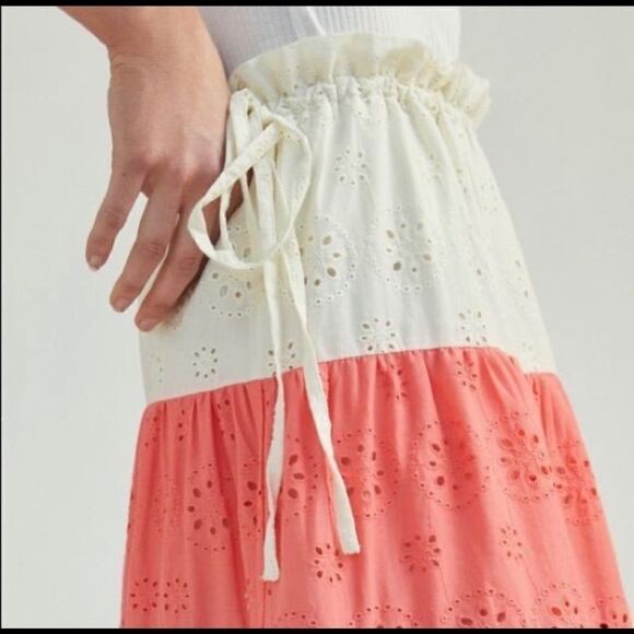 Anthropologie X Hutch Fantine Eyelet Maxi Skirt - Picture 3 of 5